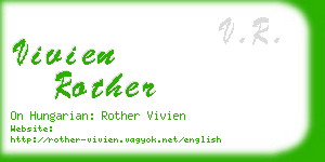 vivien rother business card